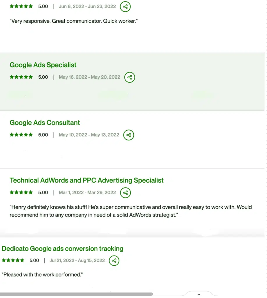 google adwords management reviews